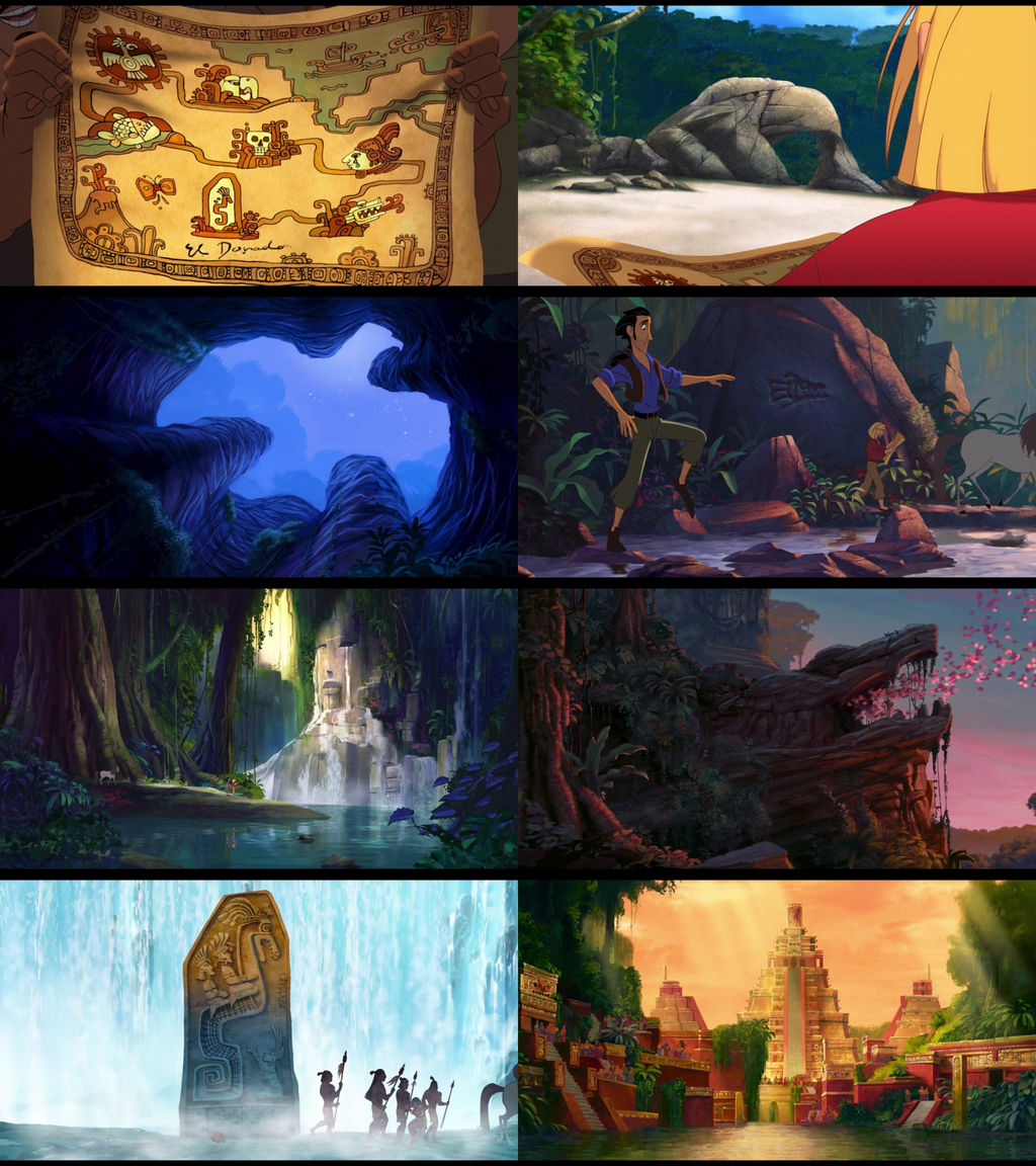 Map and Trail to El Dorado by Mdwyer5 on DeviantArt