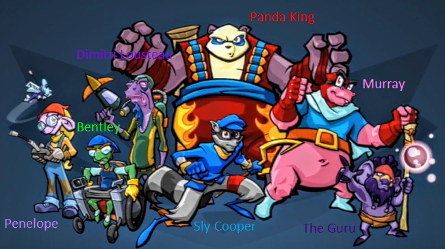 Sly Cooper 3 Villains by Mdwyer5 on DeviantArt