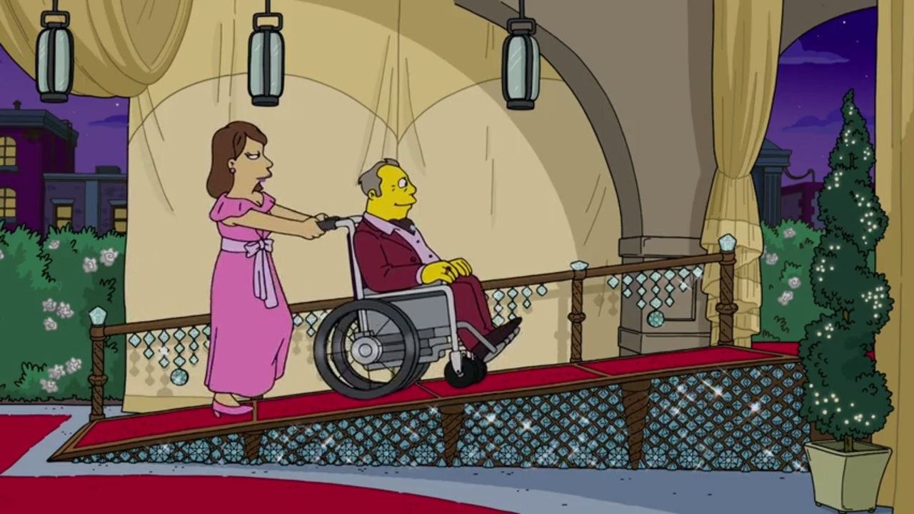 Cartoon Ramp Simpson Ramp Simpsons Diamond Wheelchair Ramp by Mdwyer5 on DeviantArt