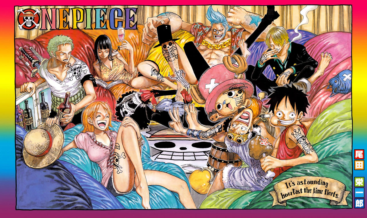 One Piece 595 Color Spread By Mdwyer5 On Deviantart