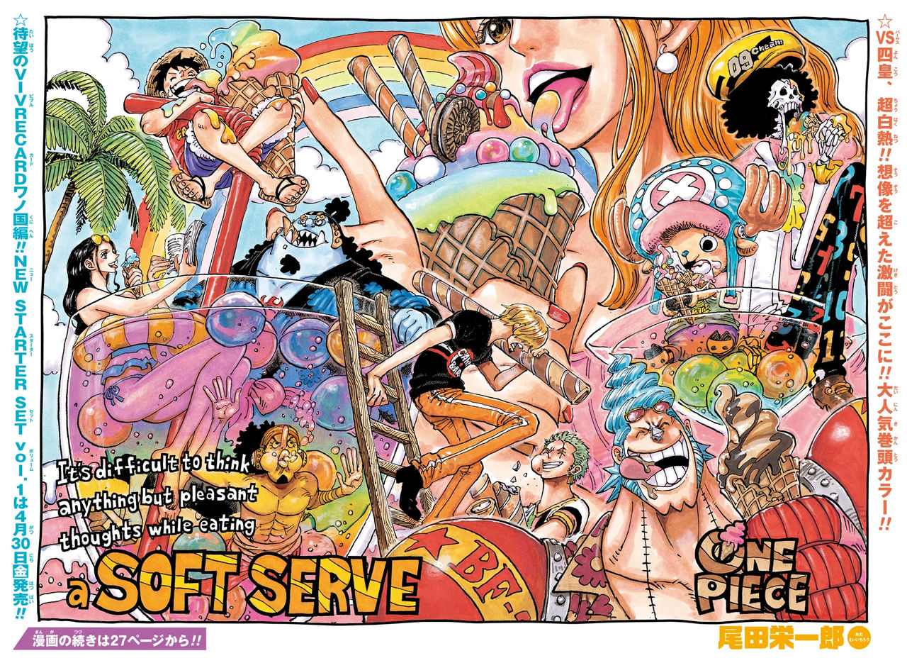 One Piece 1011 Color Spread By Mdwyer5 On Deviantart