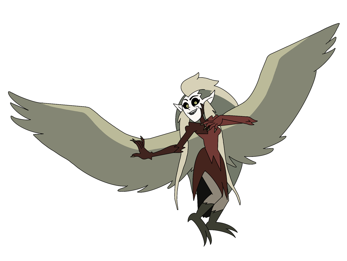 Eda Clawthorne (Harpy Form) by MirrorFlygon on DeviantArt