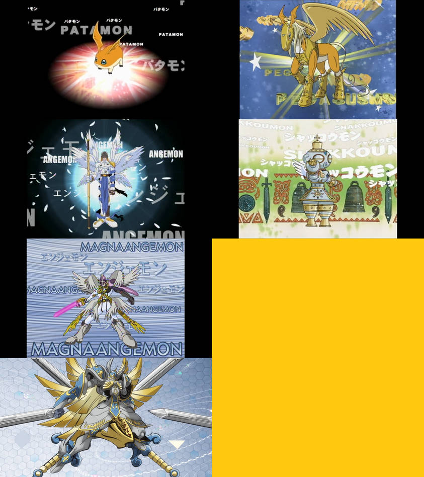 Patamon Evolution by Mdwyer5 on DeviantArt