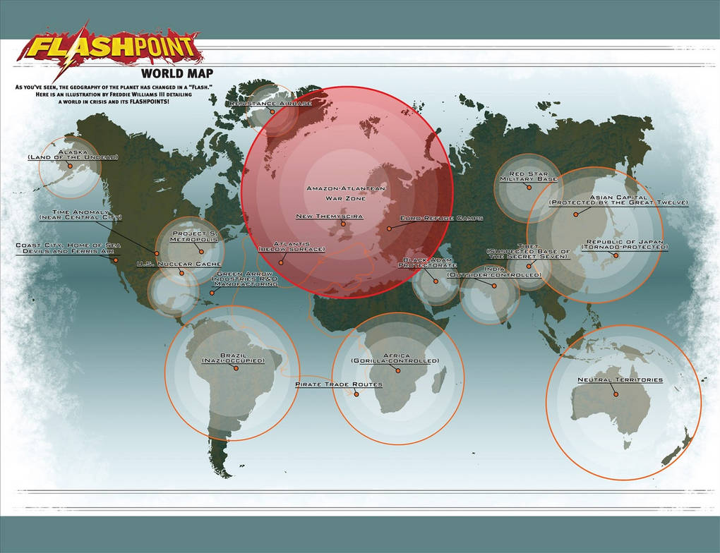 DC Flashpoint World Map by Mdwyer5 on DeviantArt