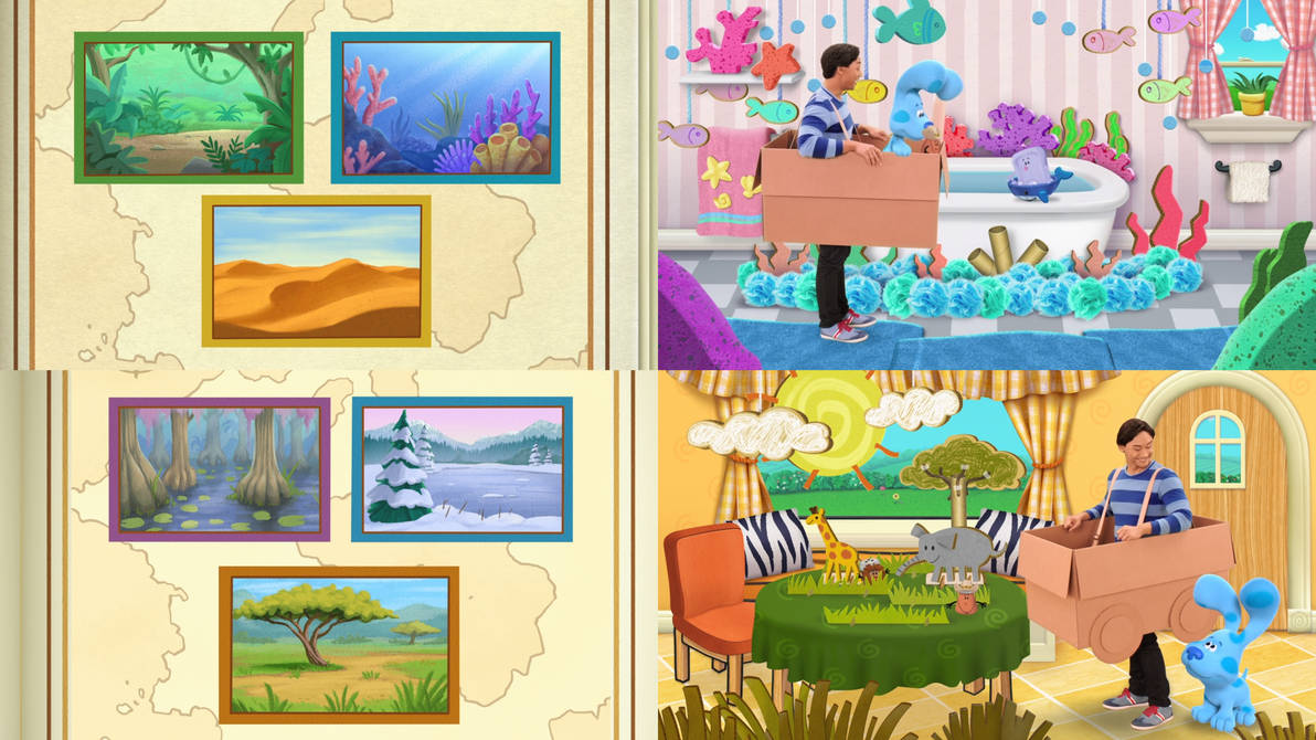 Blue's Clues Places to Go by Mdwyer5 on DeviantArt