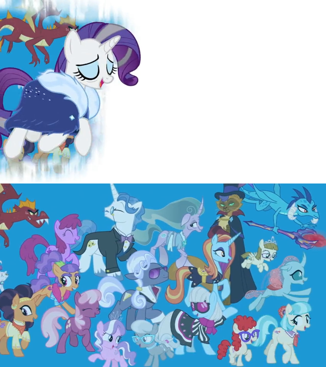 MLP Friendship Grows Rarity by Mdwyer5 on DeviantArt