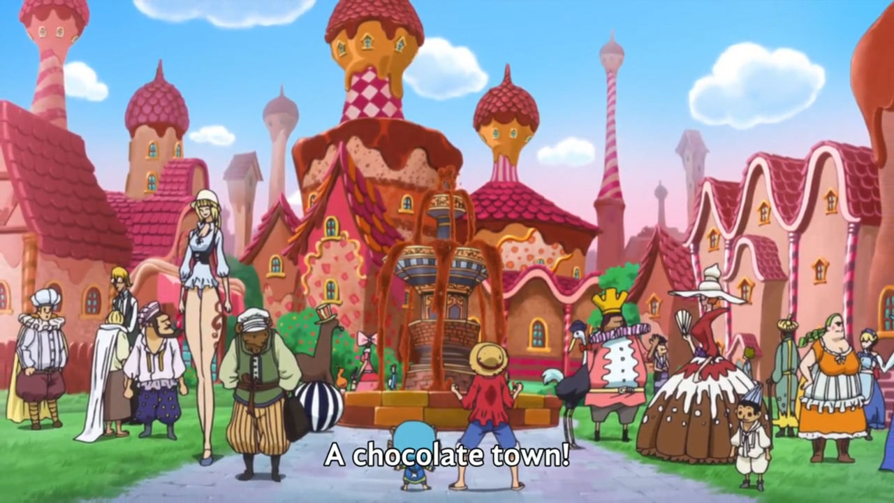 One Piece Chocolate Town by Mdwyer5 on DeviantArt
