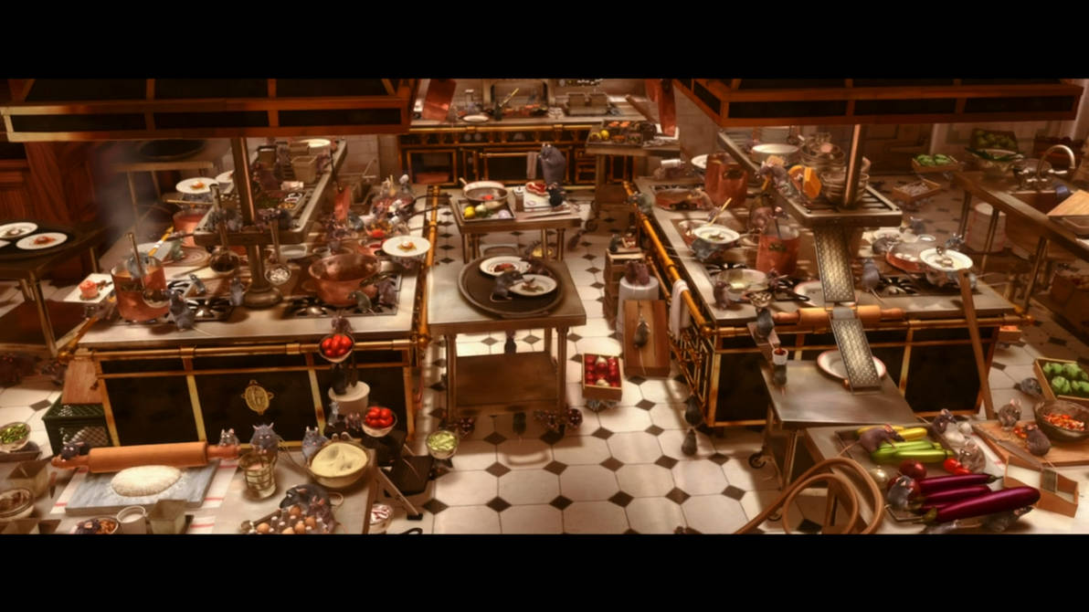 Ratatouille Rats working in Kitchen by Mdwyer5 on DeviantArt