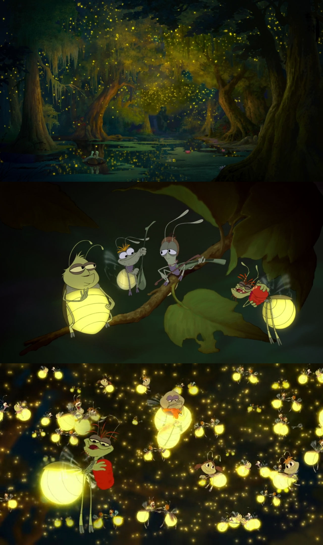 Princess and the Frog Ray's Firefly Family by Mdwyer5 on DeviantArt