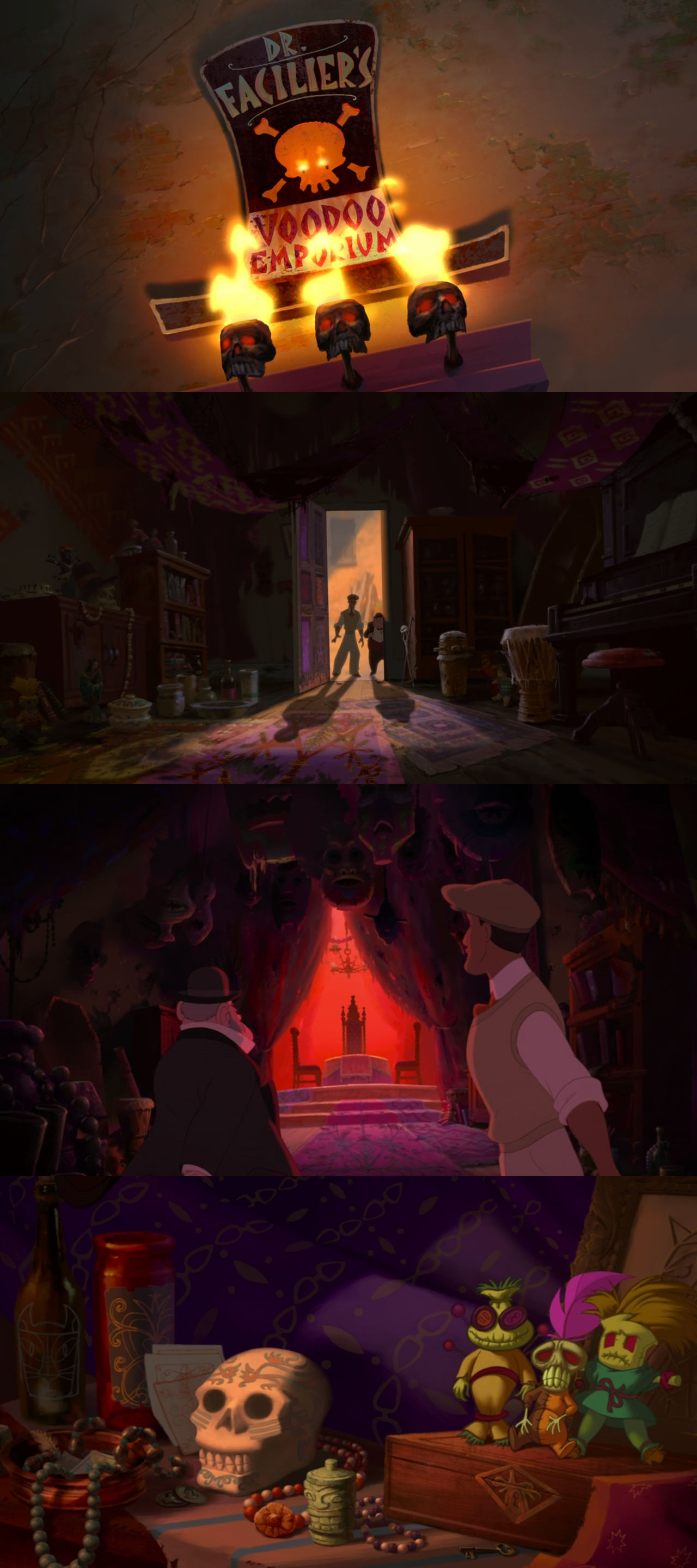 Princess and the Frog Voodoo Emporium by Mdwyer5 on DeviantArt