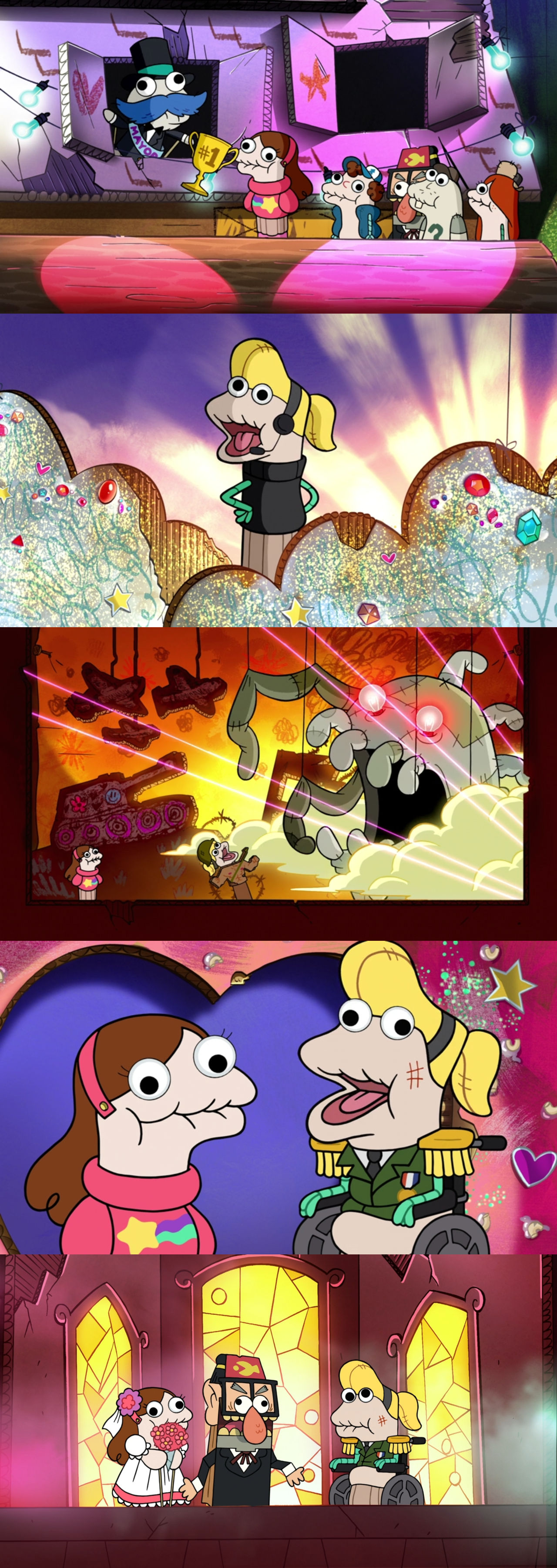 Mabel Puppet Rigs Gravity Falls Mabel's Puppet Show by Mdwyer5 on DeviantArt