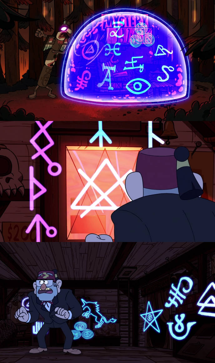 Gravity Rune For Magic Gravity Falls Unicorn Spell by Mdwyer5 on DeviantArt