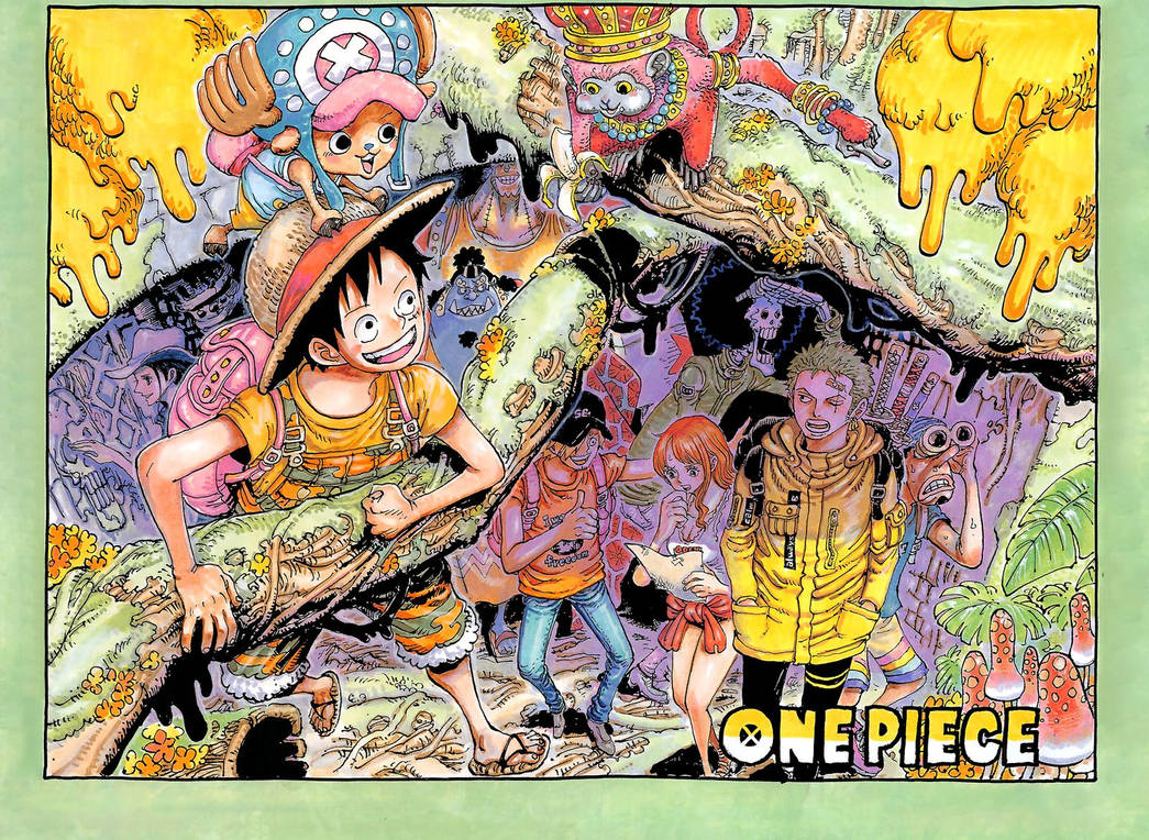 One Piece 1039 Color Spread By Mdwyer5 On Deviantart