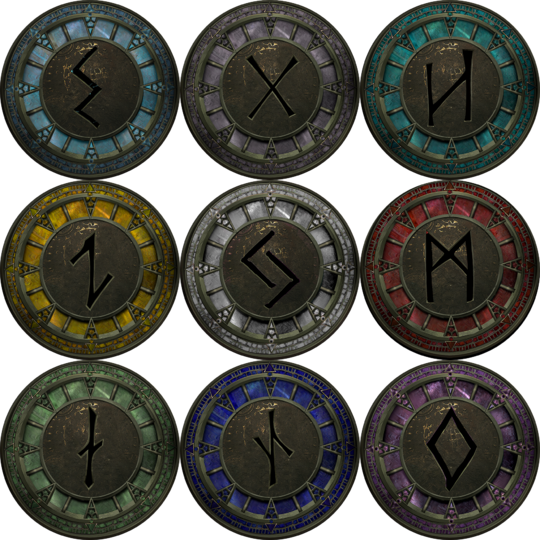 God of War Nine Realm Runes by Mdwyer5 on DeviantArt