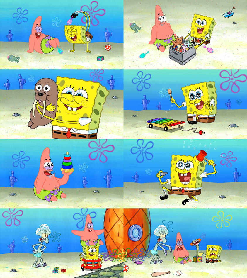 Spongebob Baby Toys by Mdwyer5 on DeviantArt