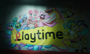 Poppy Playtime Playtime Co. Mural
