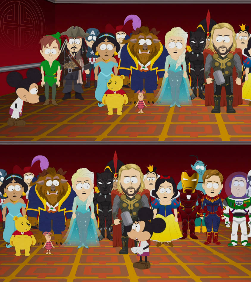 South Park Disney Characters by Mdwyer5 on DeviantArt