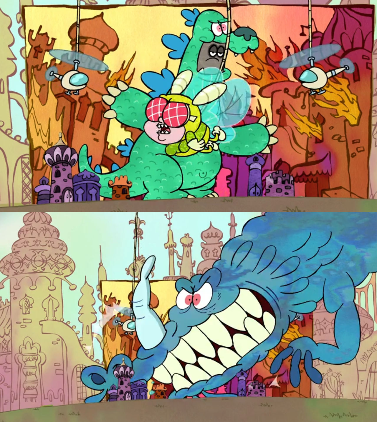 Chowder Giant R Chowder Giant Monster Attack by Mdwyer5 on DeviantArt