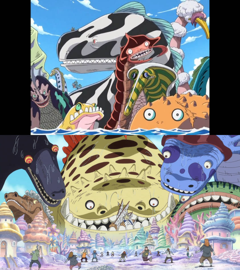 What Are The Sea Behemoths In One Piece One Piece Sea Kings by Mdwyer5 on DeviantArt