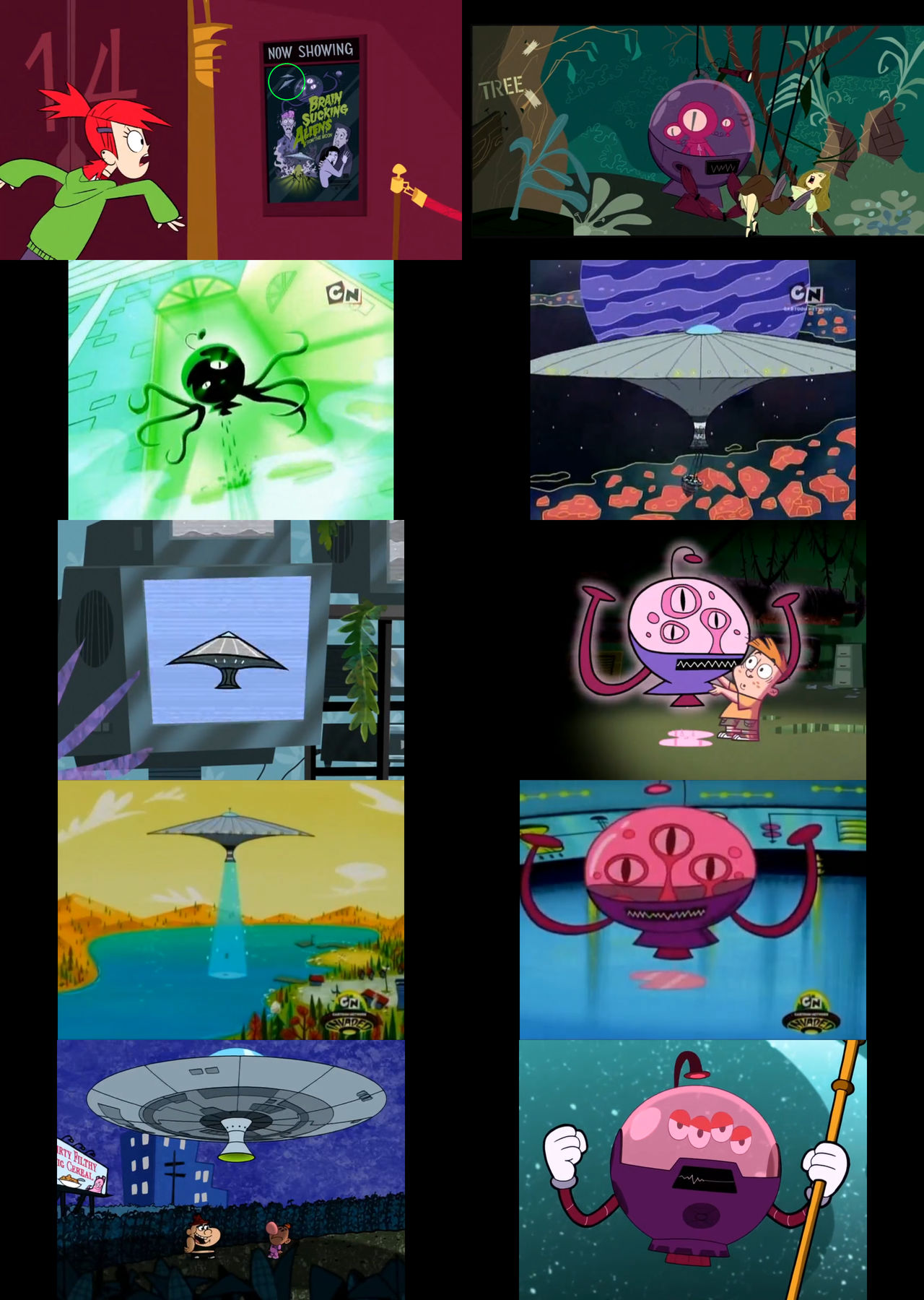 Cartoon Network Invaded UFO and Alien by Mdwyer5 on DeviantArt
