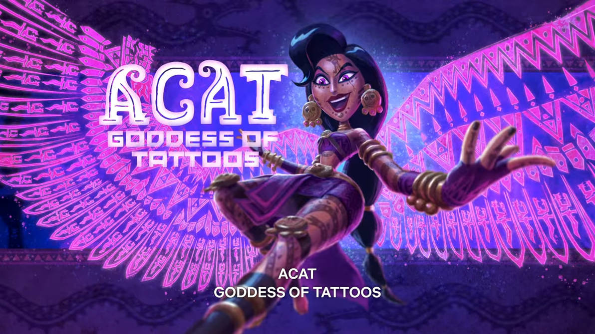 Maya and the Three Acat, Goddess of Tattoos by Mdwyer5 on DeviantArt