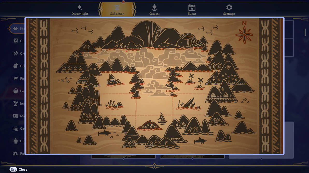 Dreamlight Valley Moana Map by Mdwyer5 on DeviantArt