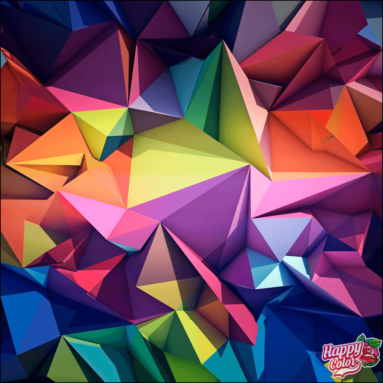 Happy Colour Paper Art by Mdwyer5 on DeviantArt