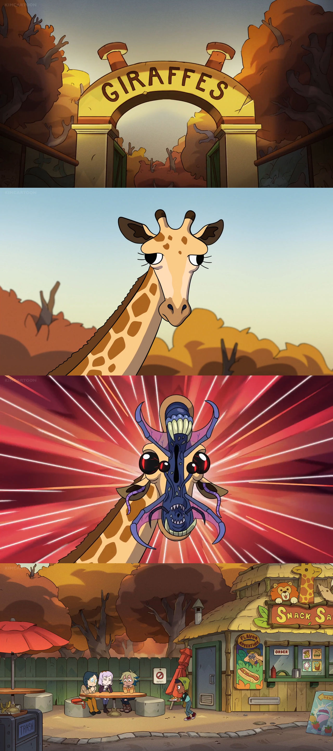 Owl House Giraffes by Mdwyer5 on DeviantArt