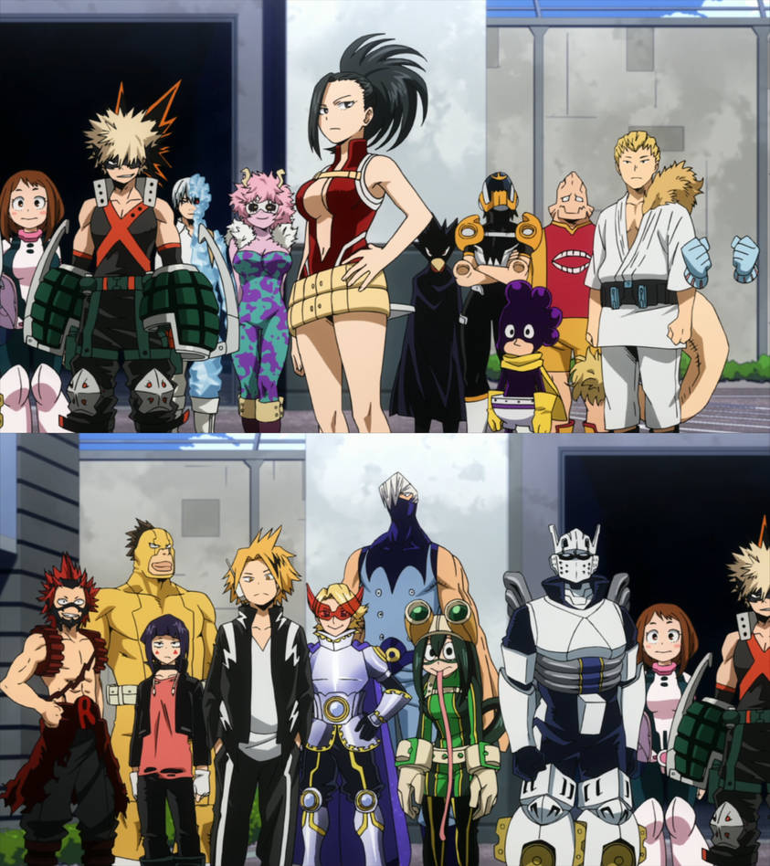 MHA Class 1-A Hero Costumes by Mdwyer5 on DeviantArt