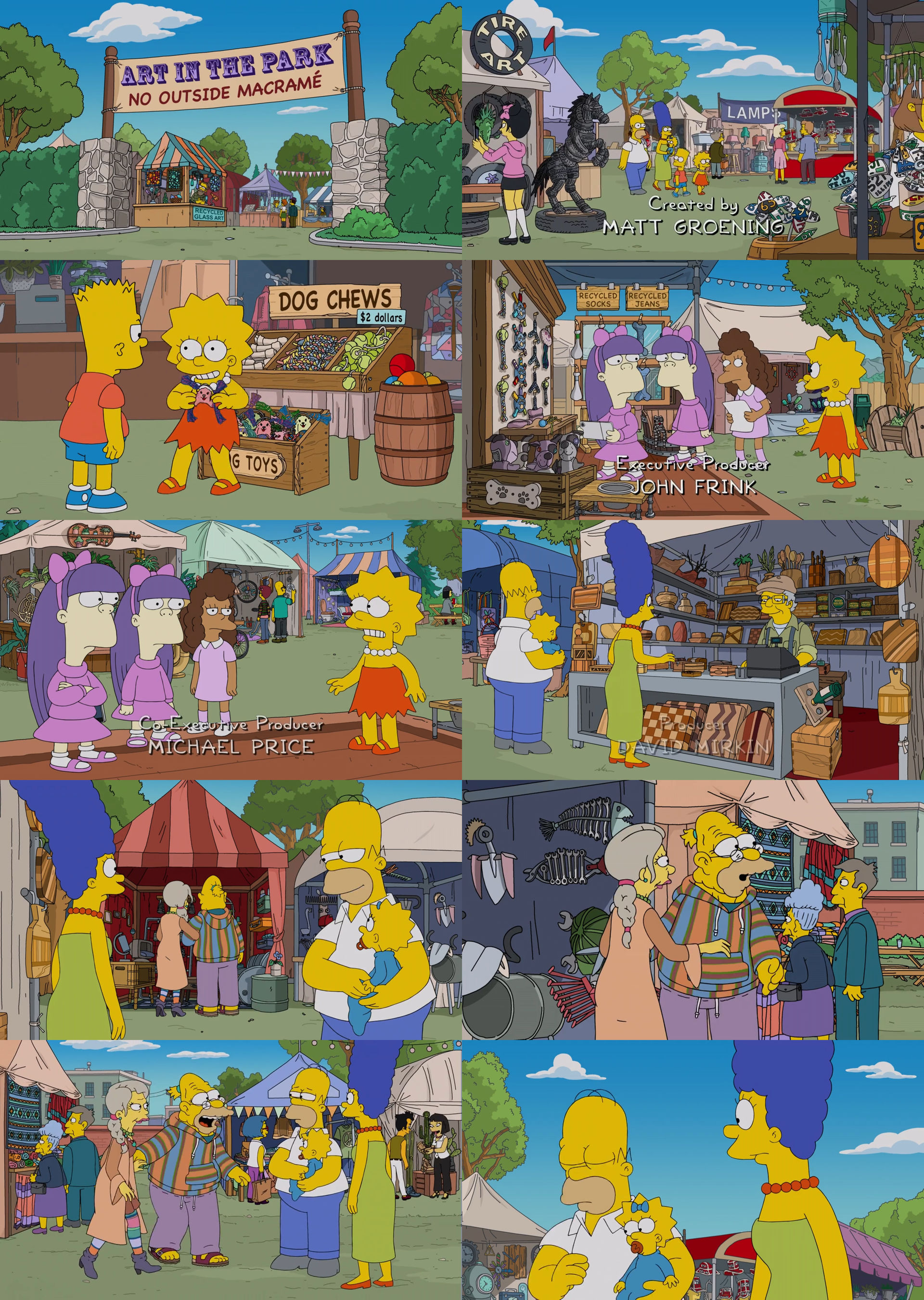 Sam Simpsons Deviantart Simpsons Art in the Park by Mdwyer5 on DeviantArt