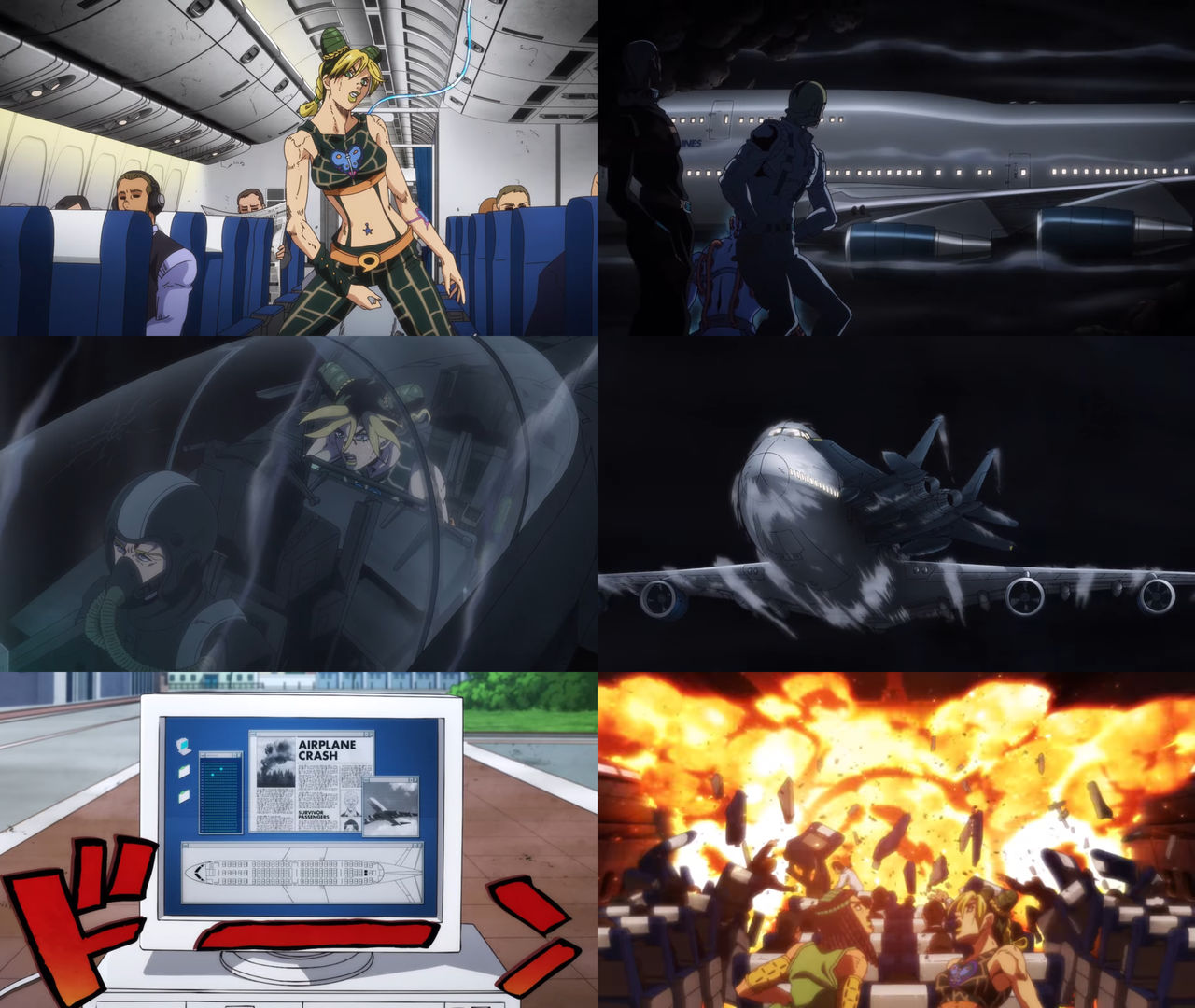 Jojo Plane Crash Memory by Mdwyer5 on DeviantArt