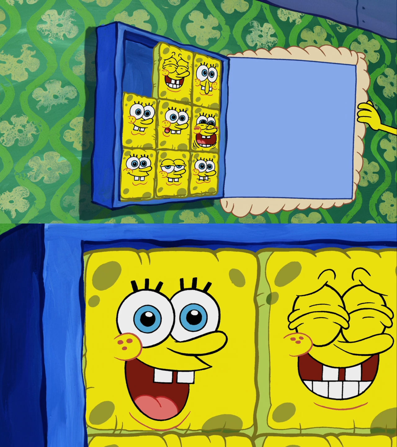 Spongebob Rack Face Spongebob Face Cabinet by Mdwyer5 on DeviantArt