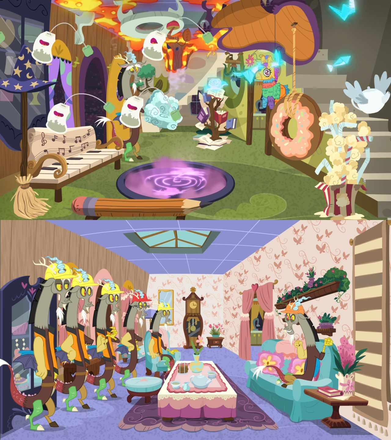 MLP Discord's House by Mdwyer5 on DeviantArt