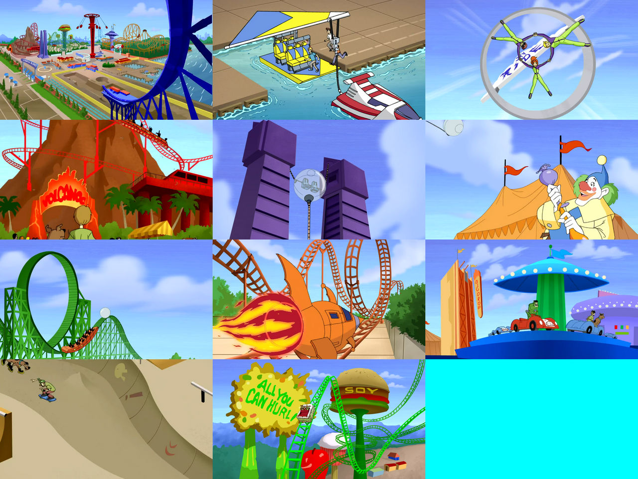Scooby Doo Thrill Ride Park by Mdwyer5 on DeviantArt