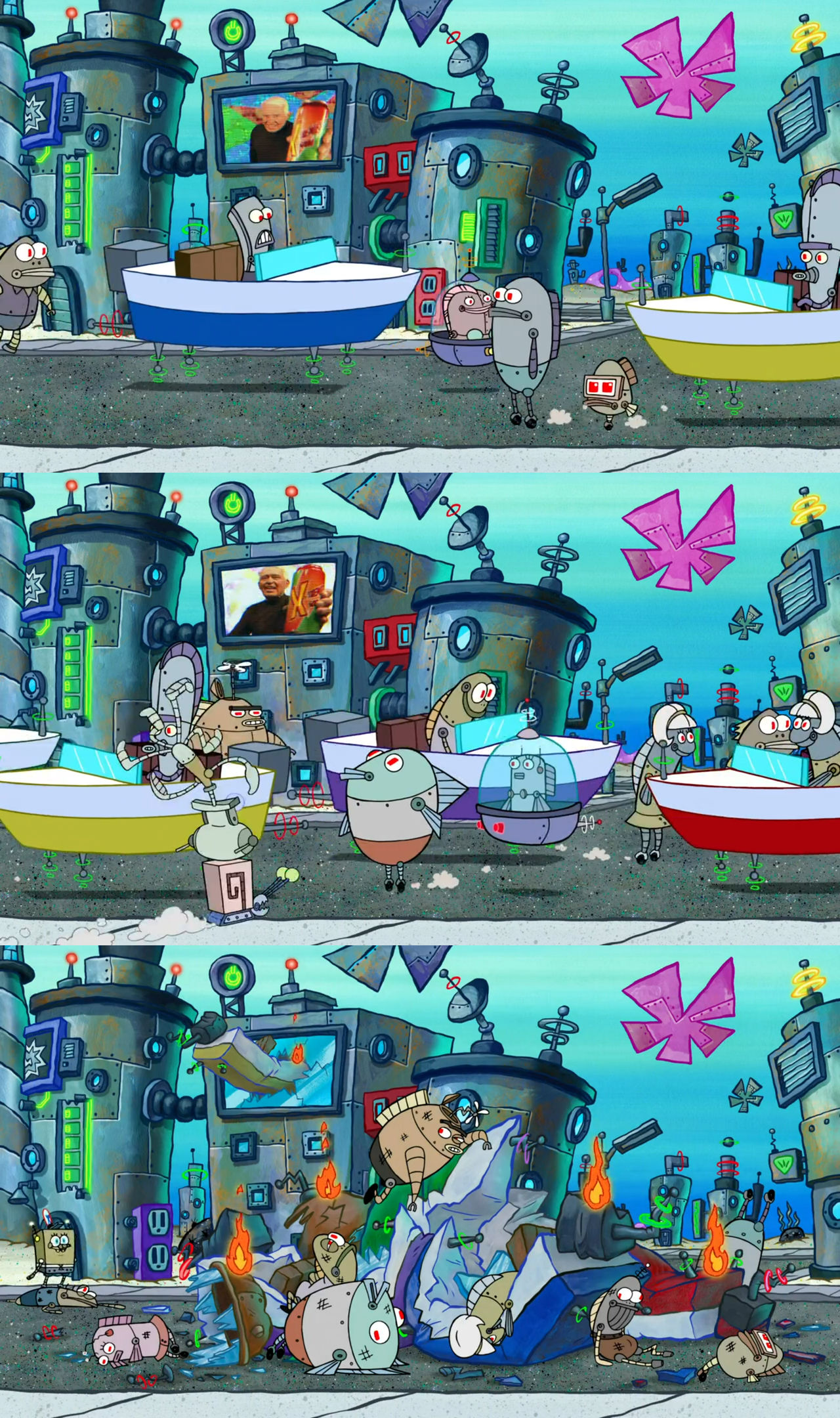 Spongebob Binary Bottom Street by Mdwyer5 on DeviantArt