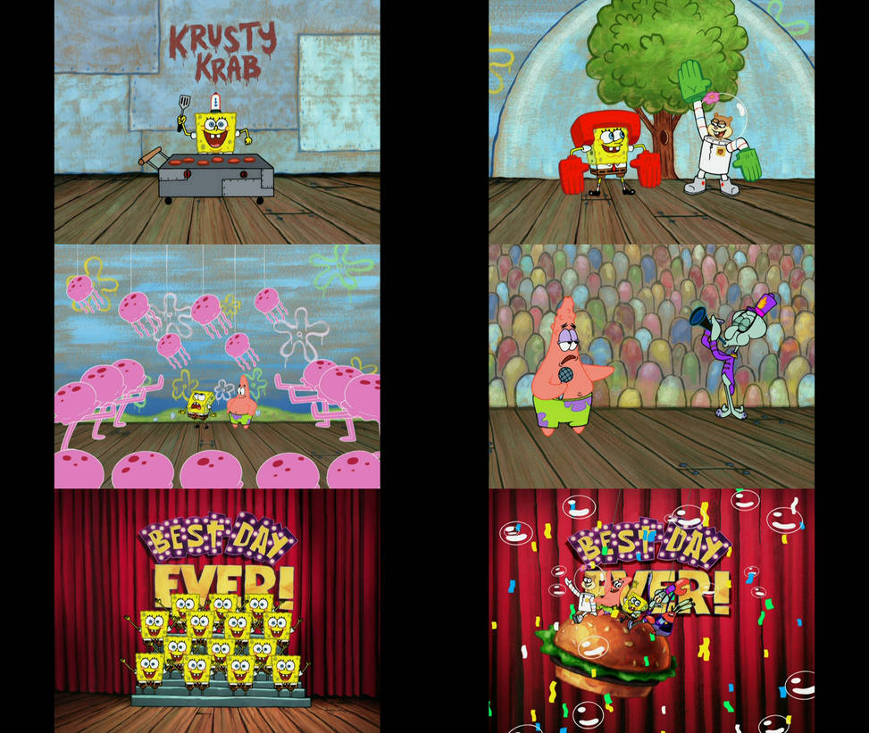 Spongebob Best Day Ever by Mdwyer5 on DeviantArt