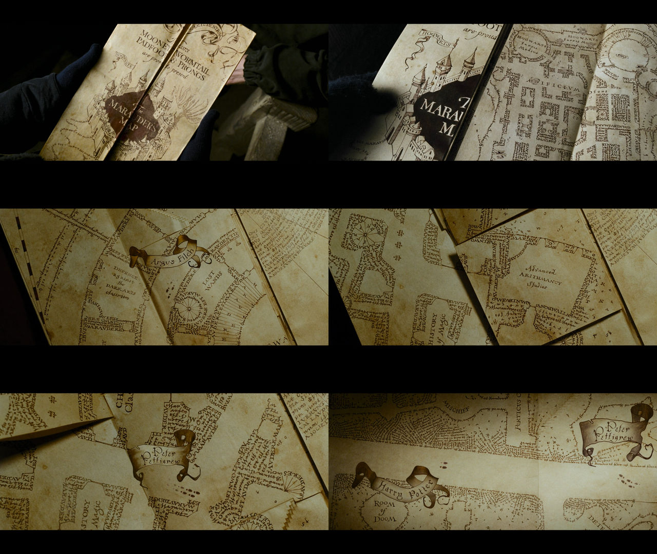 Harry Potter Marauder's Map by Mdwyer5 on DeviantArt