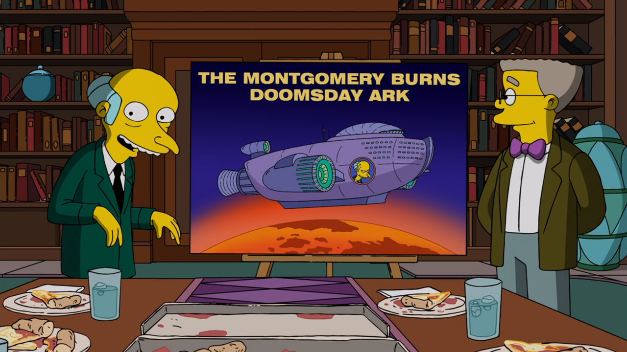 Doomsday Ark Flayed Simpsons The Montgomery Burns Doomsday Ark by Mdwyer5 on DeviantArt