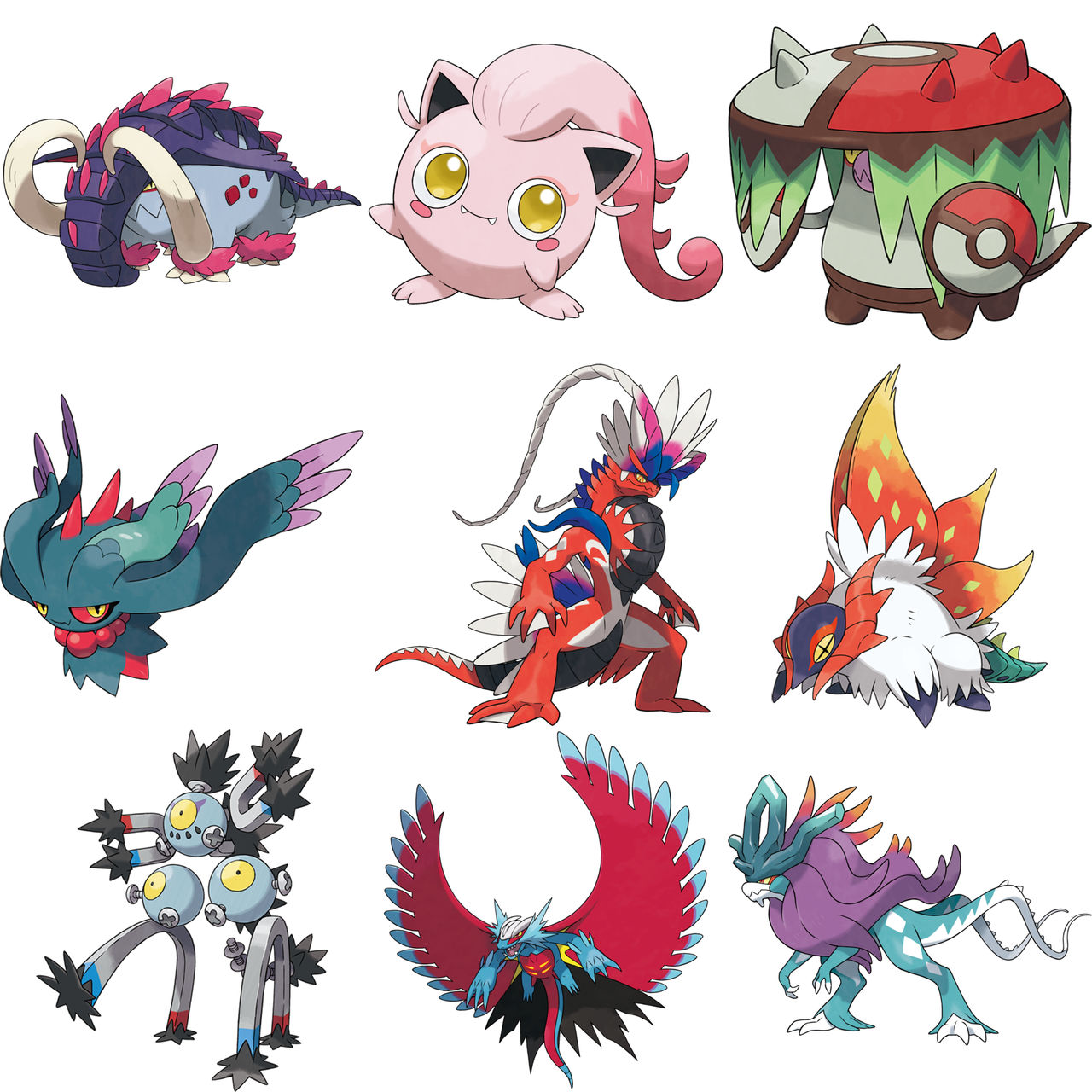 Pokemon Ancient Paradox Pokemon by Mdwyer5 on DeviantArt