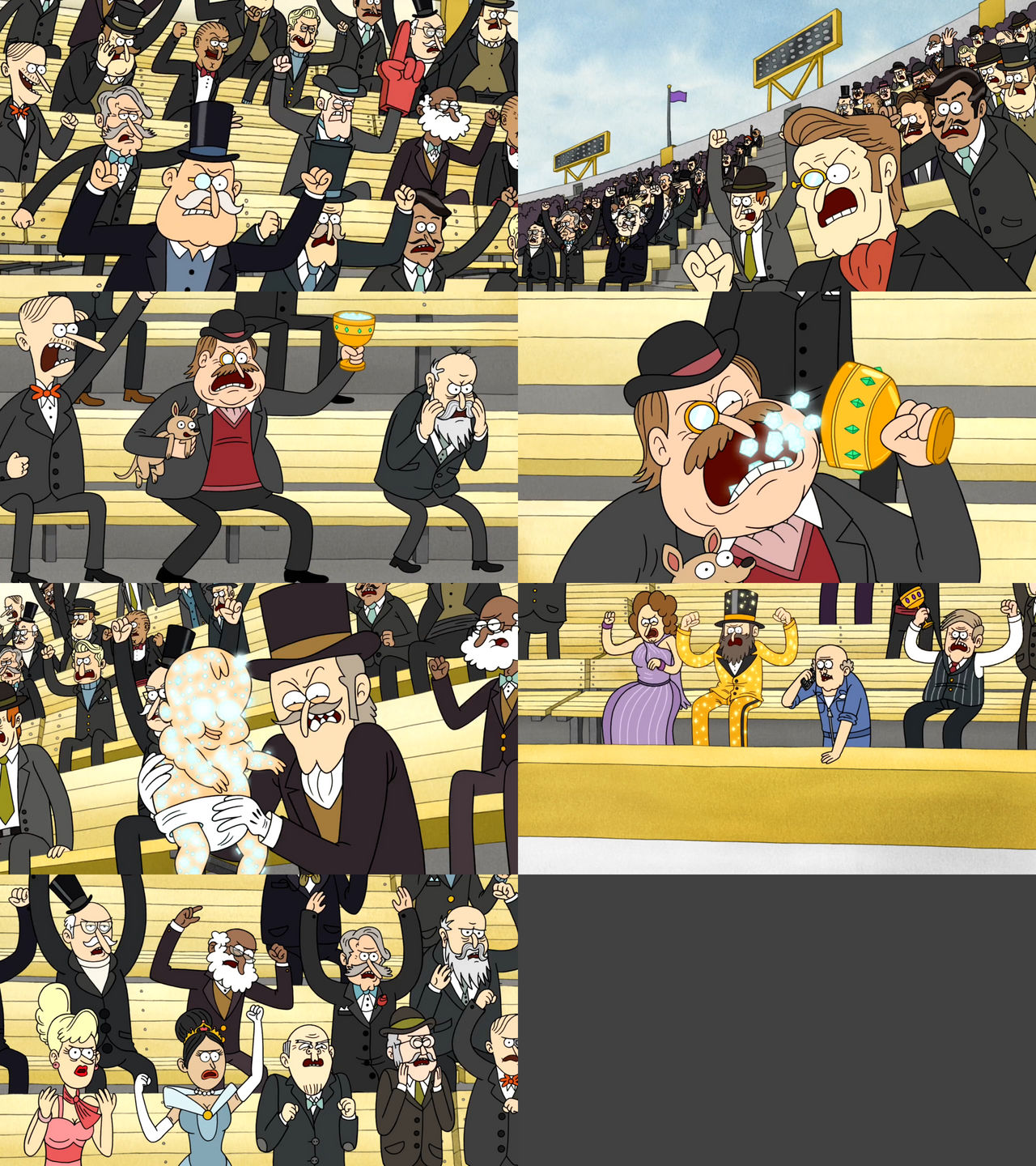 Deviantart Limo Regular Show Limo Demolition Derby Millionaires by Mdwyer5 on DeviantArt