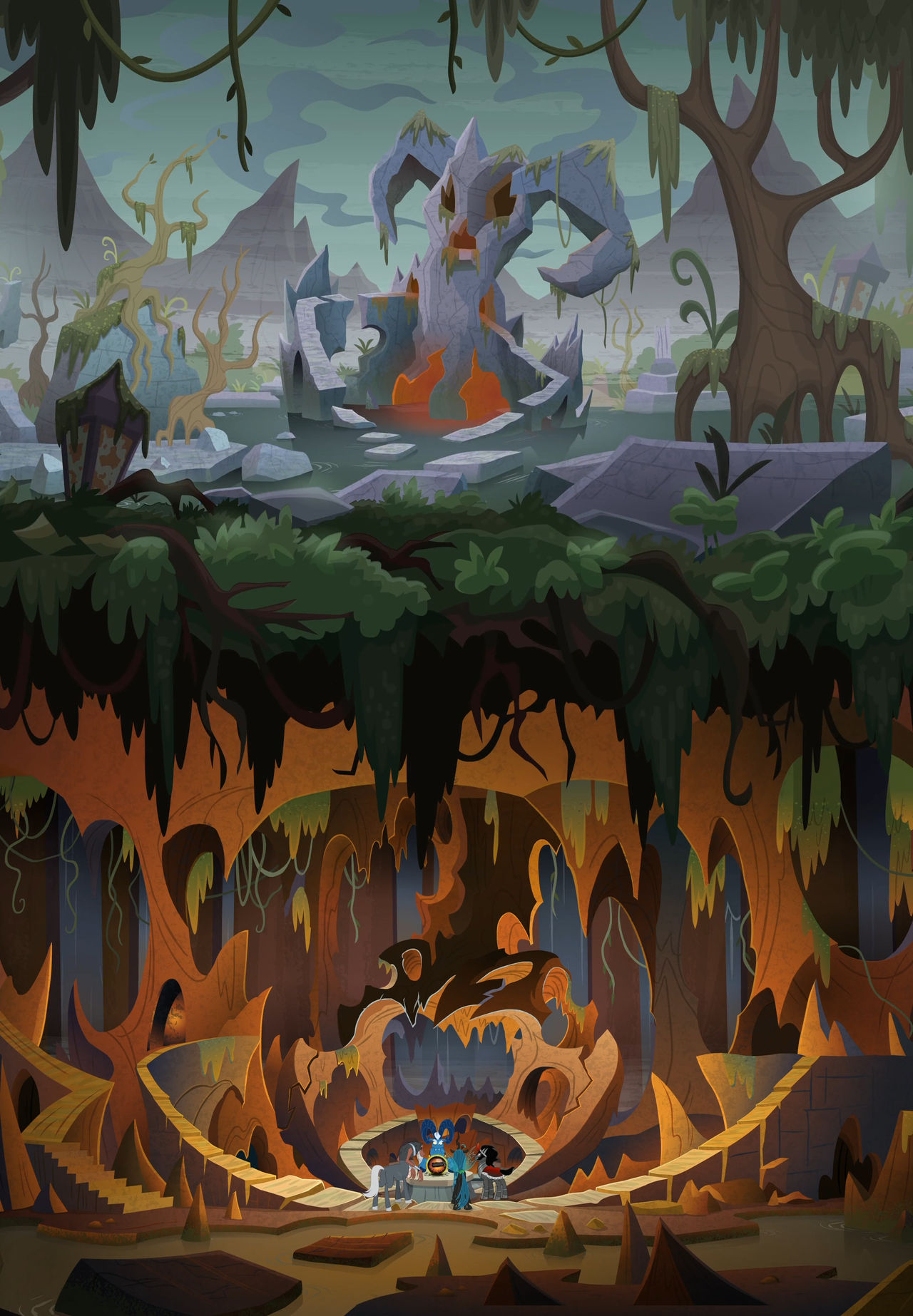MLP Grogar's Lair by Mdwyer5 on DeviantArt