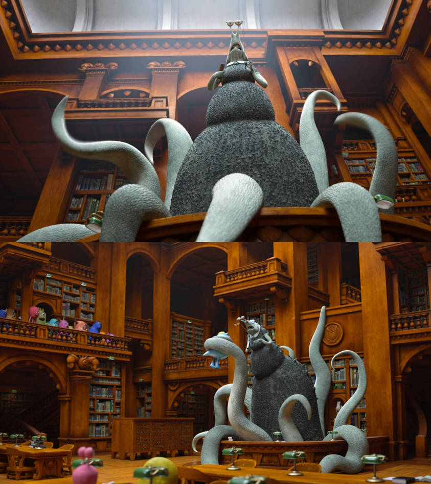 Monsters University Librarian
