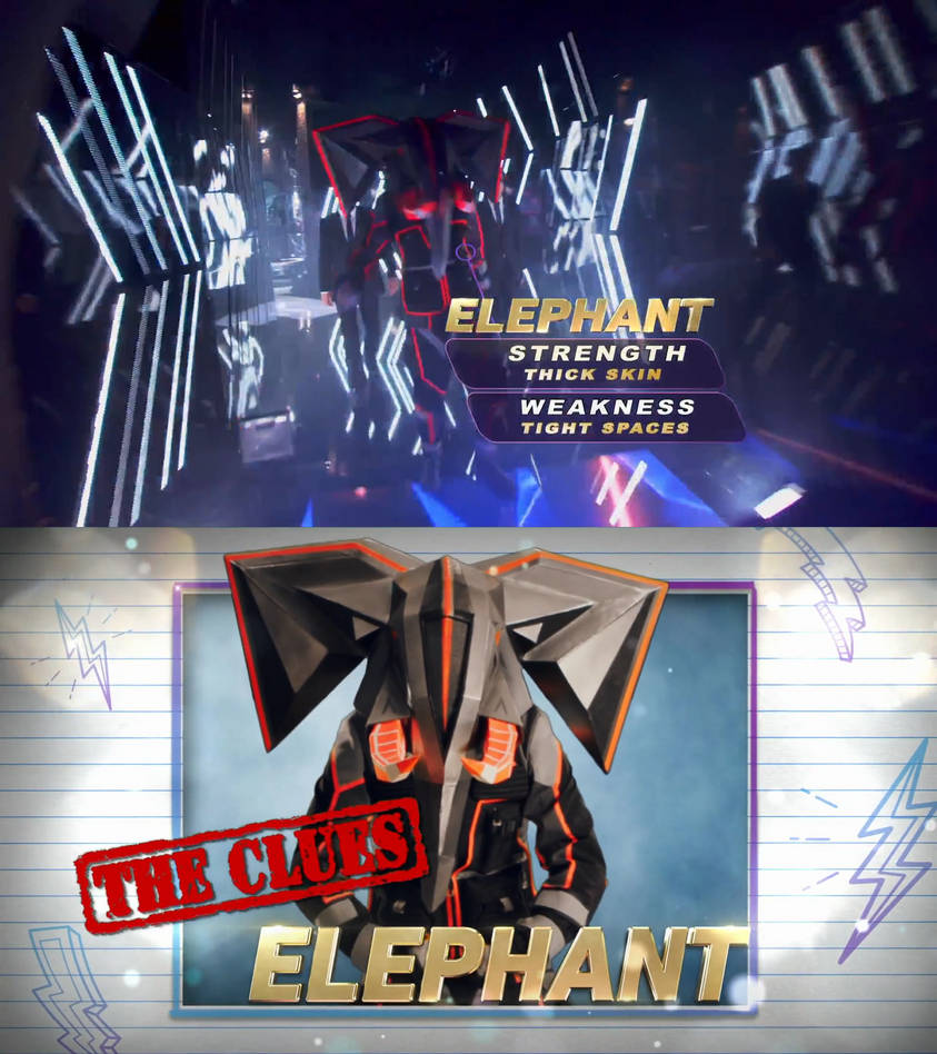 Masked Singer Elephant by Mdwyer5 on DeviantArt