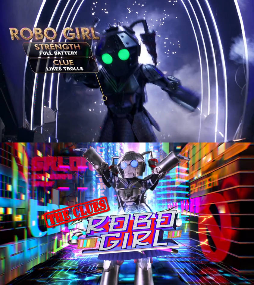 Mask Singer Deviantart Masked Singer Robo Girl by Mdwyer5 on DeviantArt