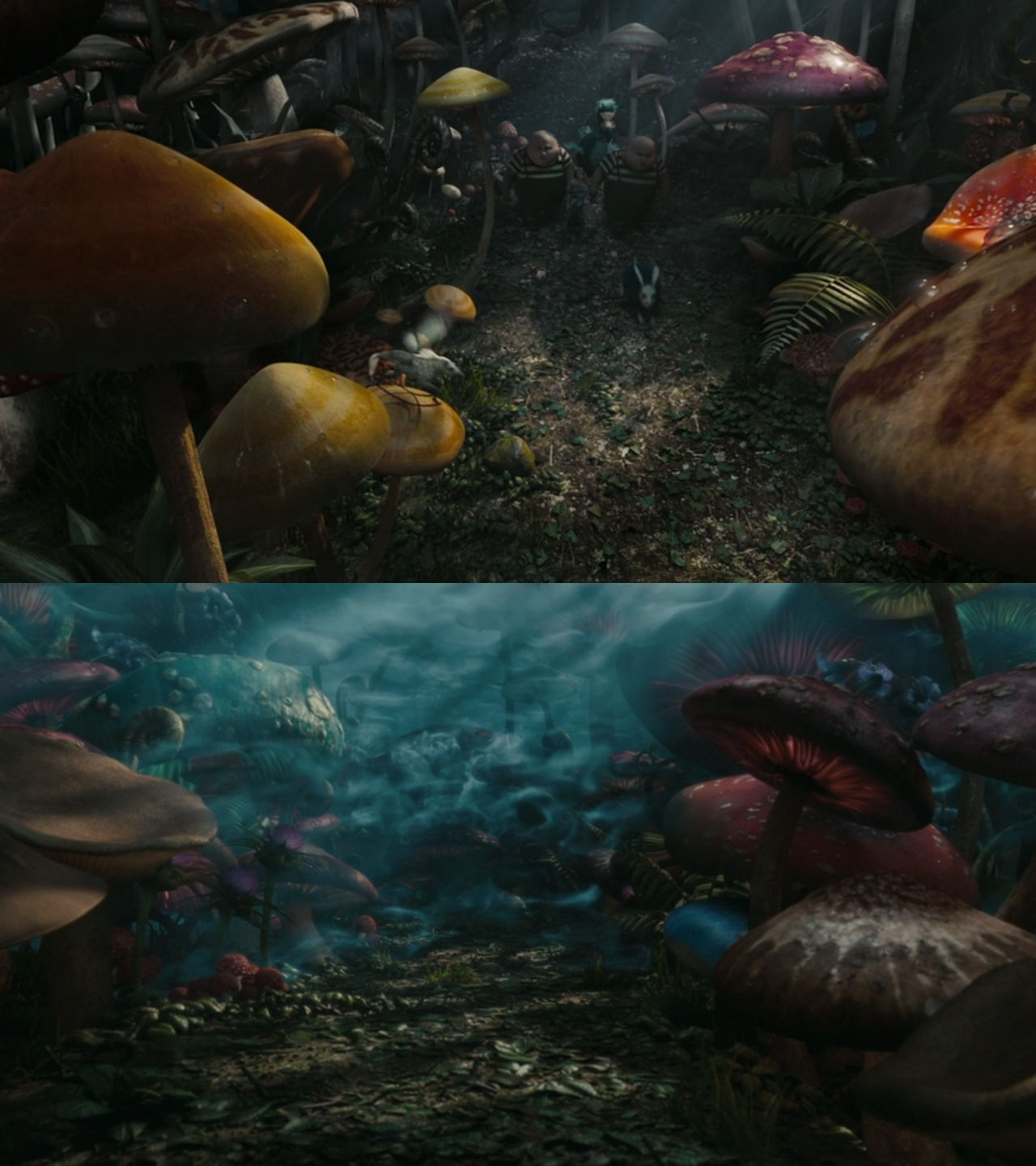 Alice in Wonderland Mushrooms by Mdwyer5 on DeviantArt