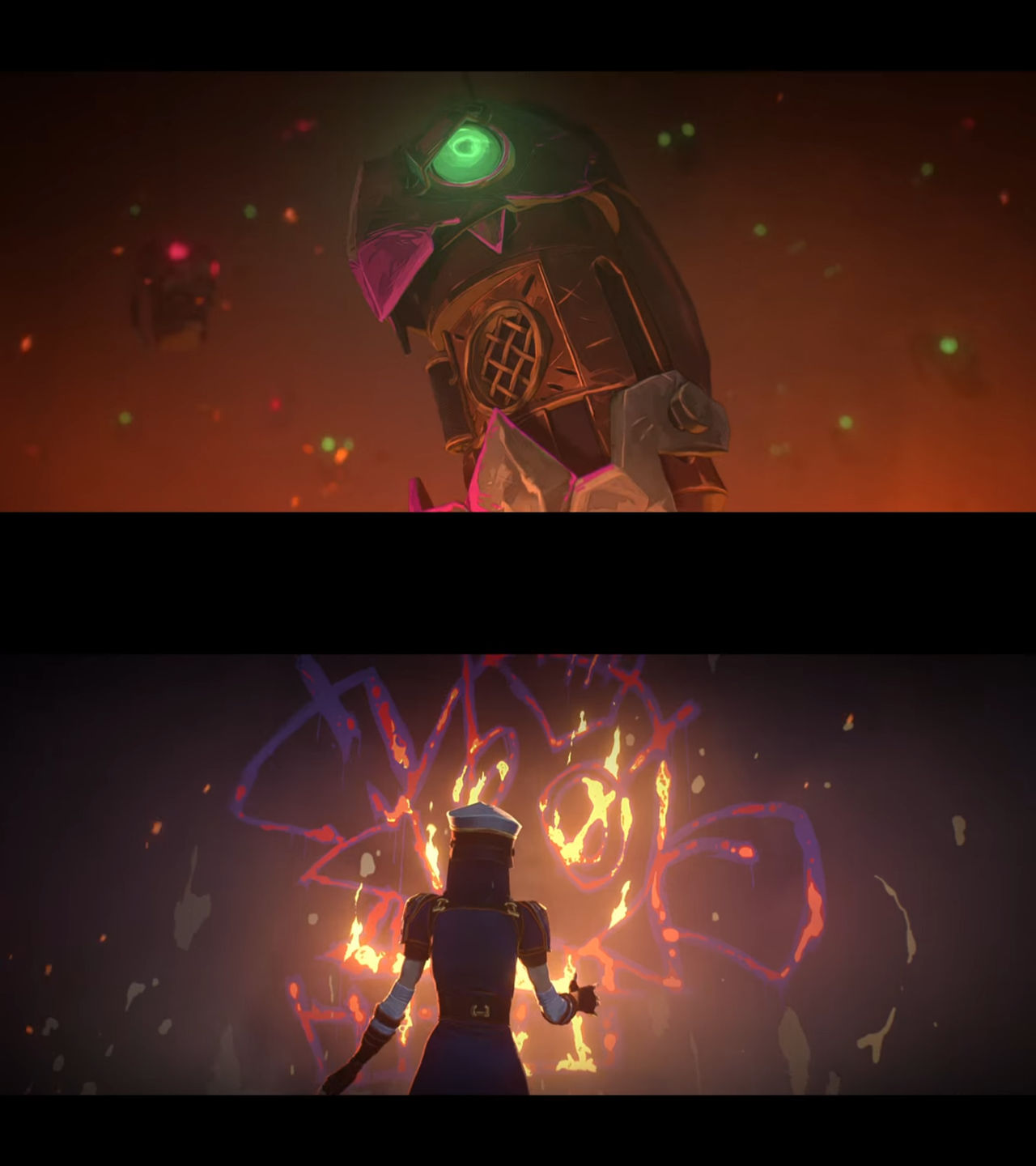 Arcane Jinx Started a Fire by Accident by Mdwyer5 on DeviantArt