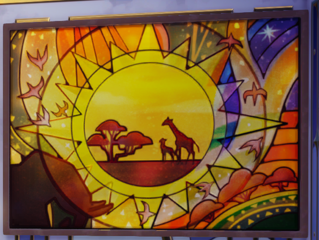 Dreamlight Valley Simba's Circle of Life Window by Mdwyer5 on DeviantArt