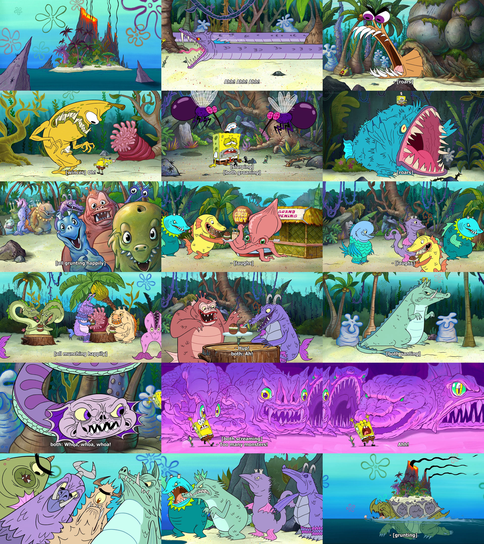 Spongebob Monster Island by Mdwyer5 on DeviantArt