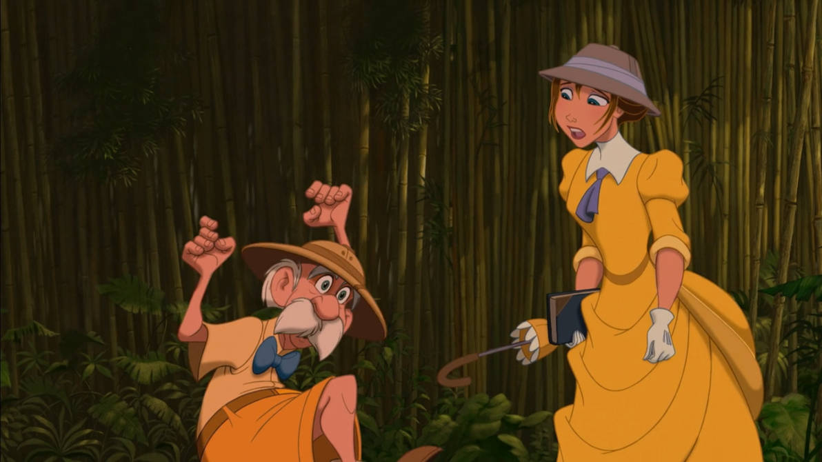 Tarzan Jane Porter And Her Father By Mdwyer5 On DeviantArt tarzan-jane-porter-and-her-father-by-mdwyer5-on-deviantart