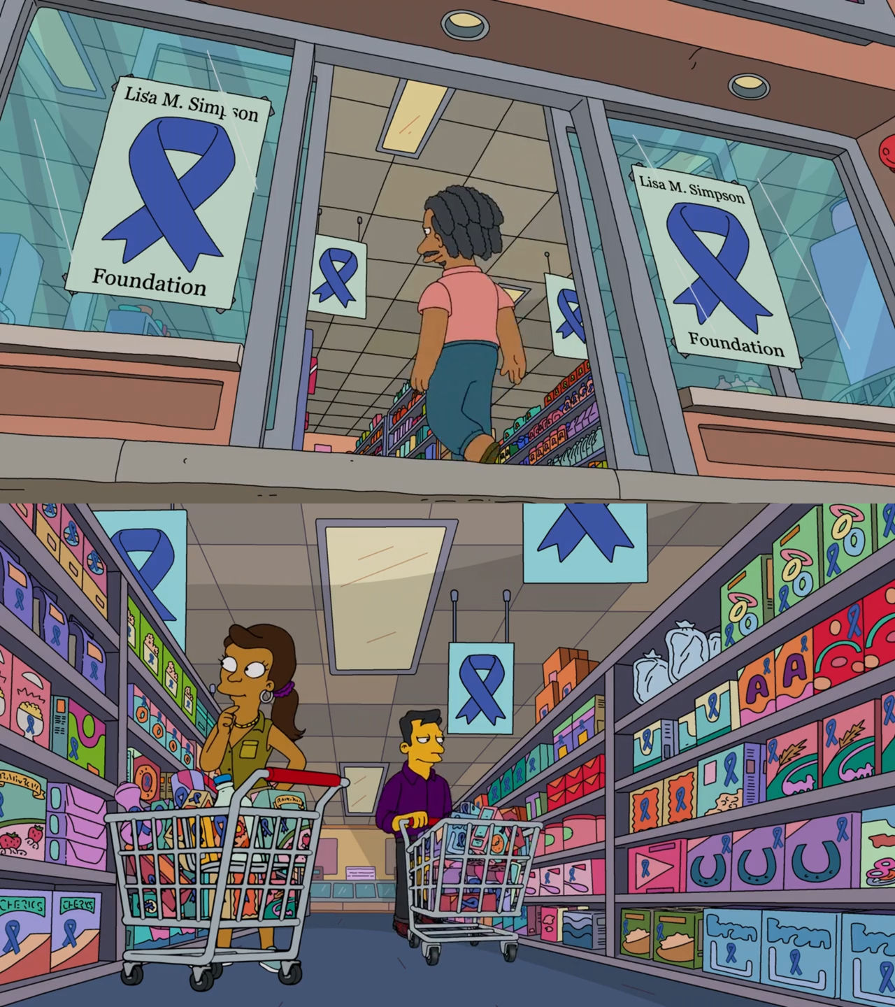 Blue Raspberry Simpsons Simpsons Blue Ribbons Everywhere by Mdwyer5 on DeviantArt